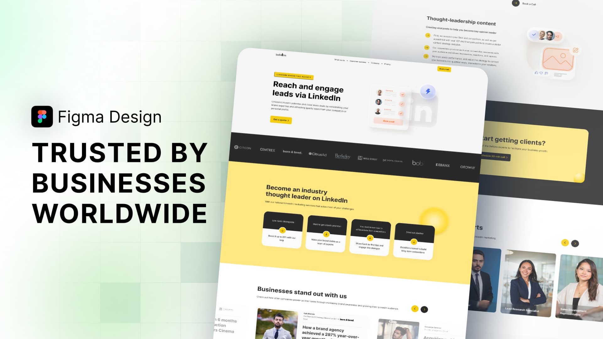 LinkedIn Marketing Landing Page