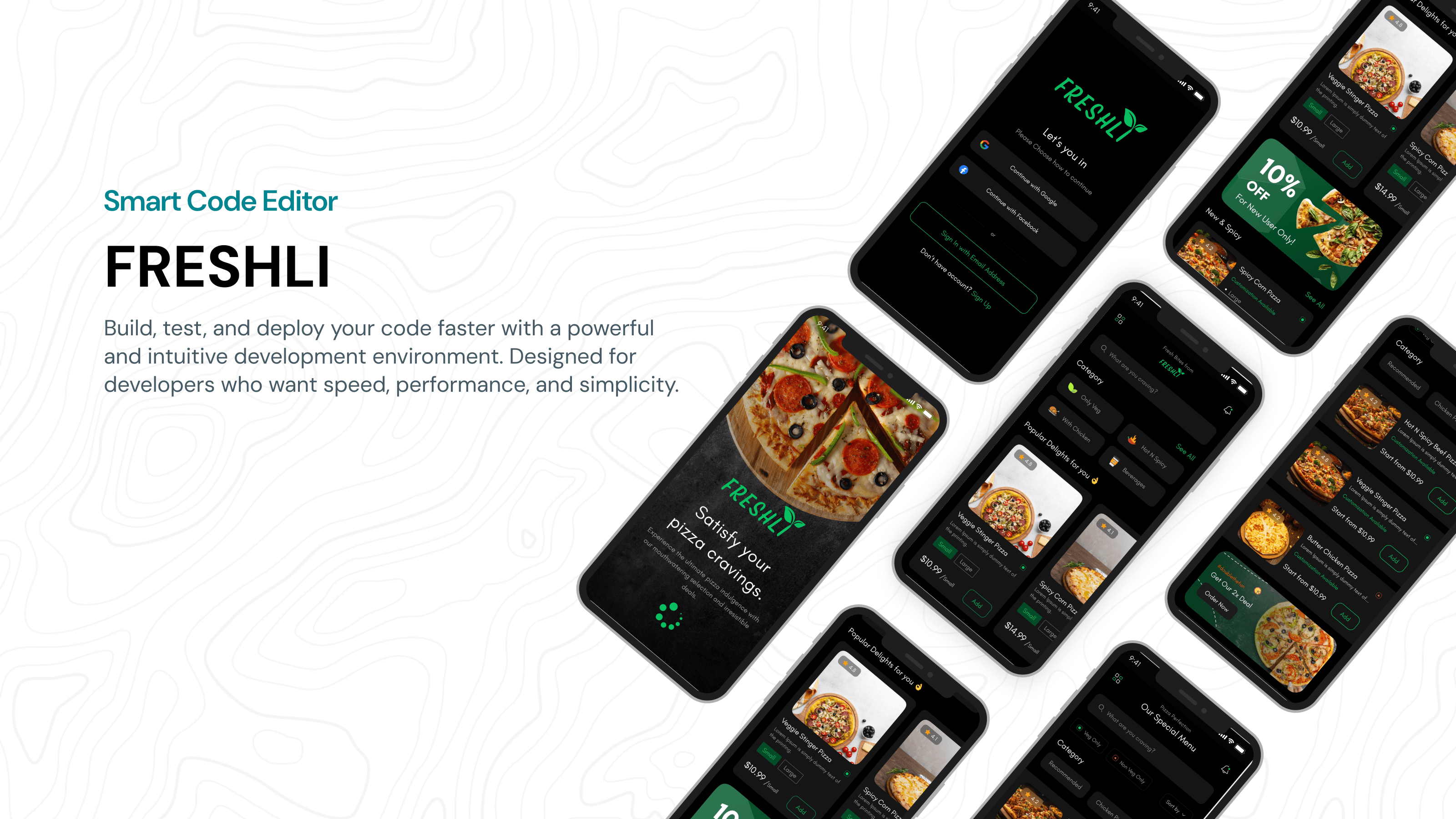 Freshli - Pizza Delivery App