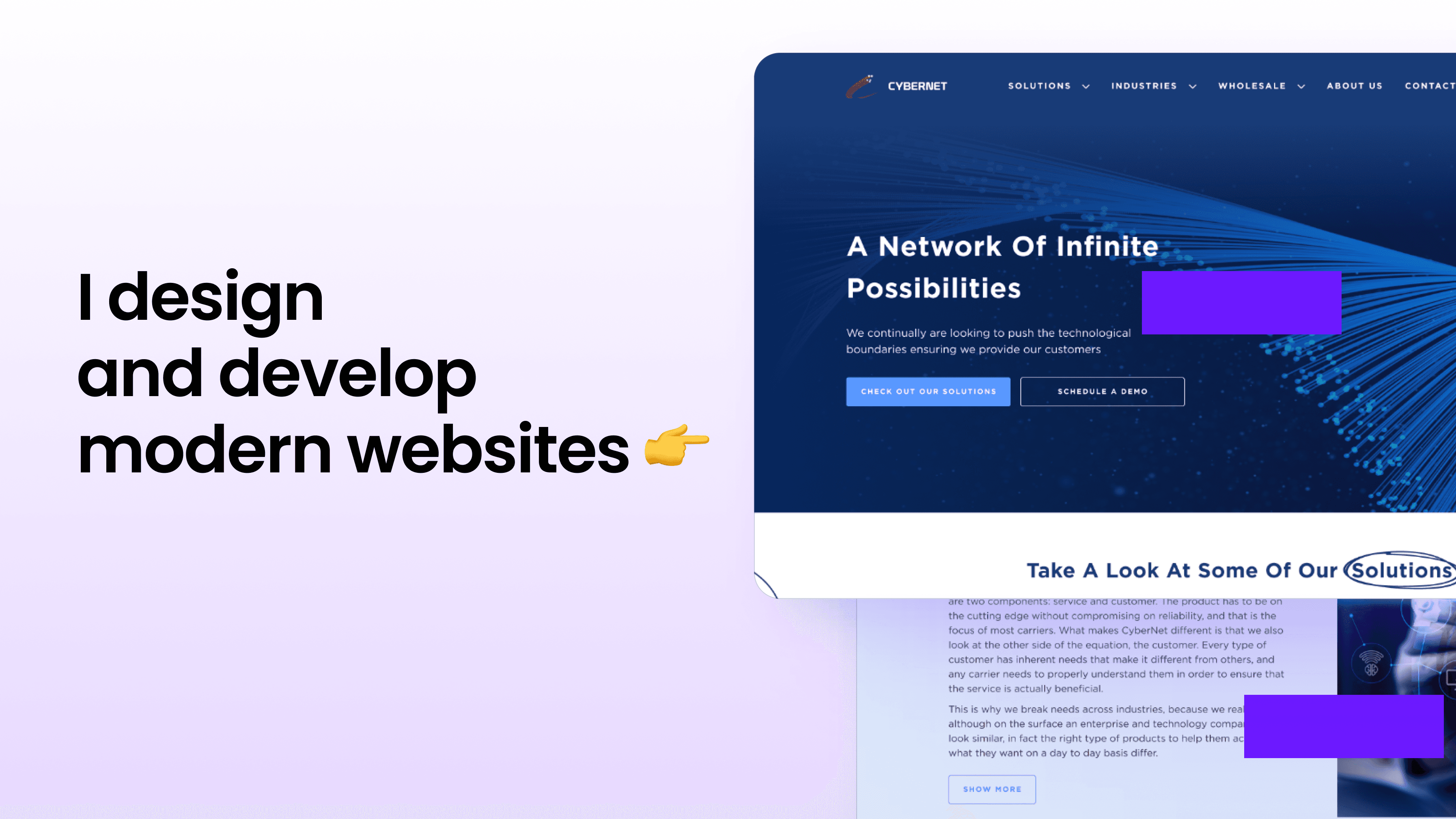 Cybernet - Modern Website Design